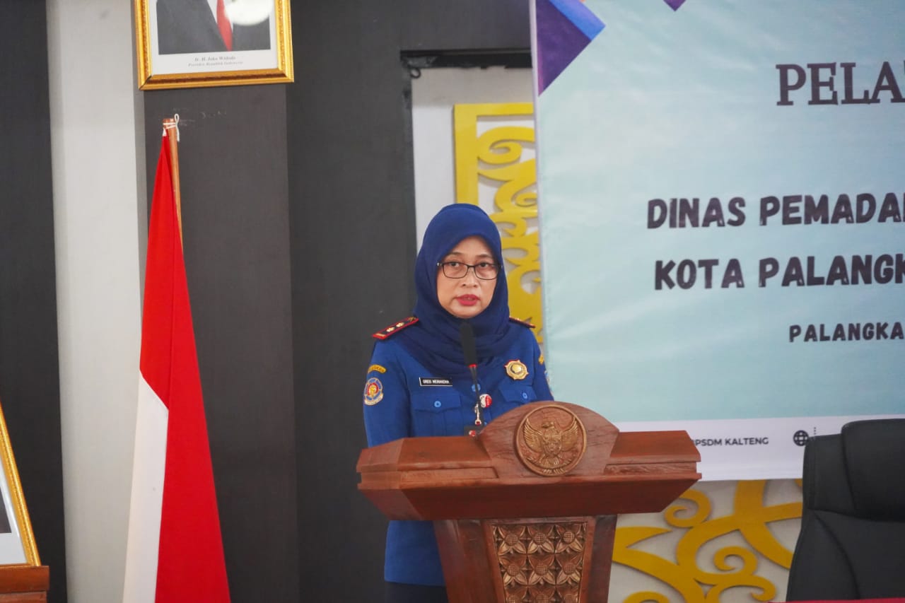 Tingkatkan Kapasitas Aparatur Damkar, Pemprov. Kalteng Gelar Pelatihan