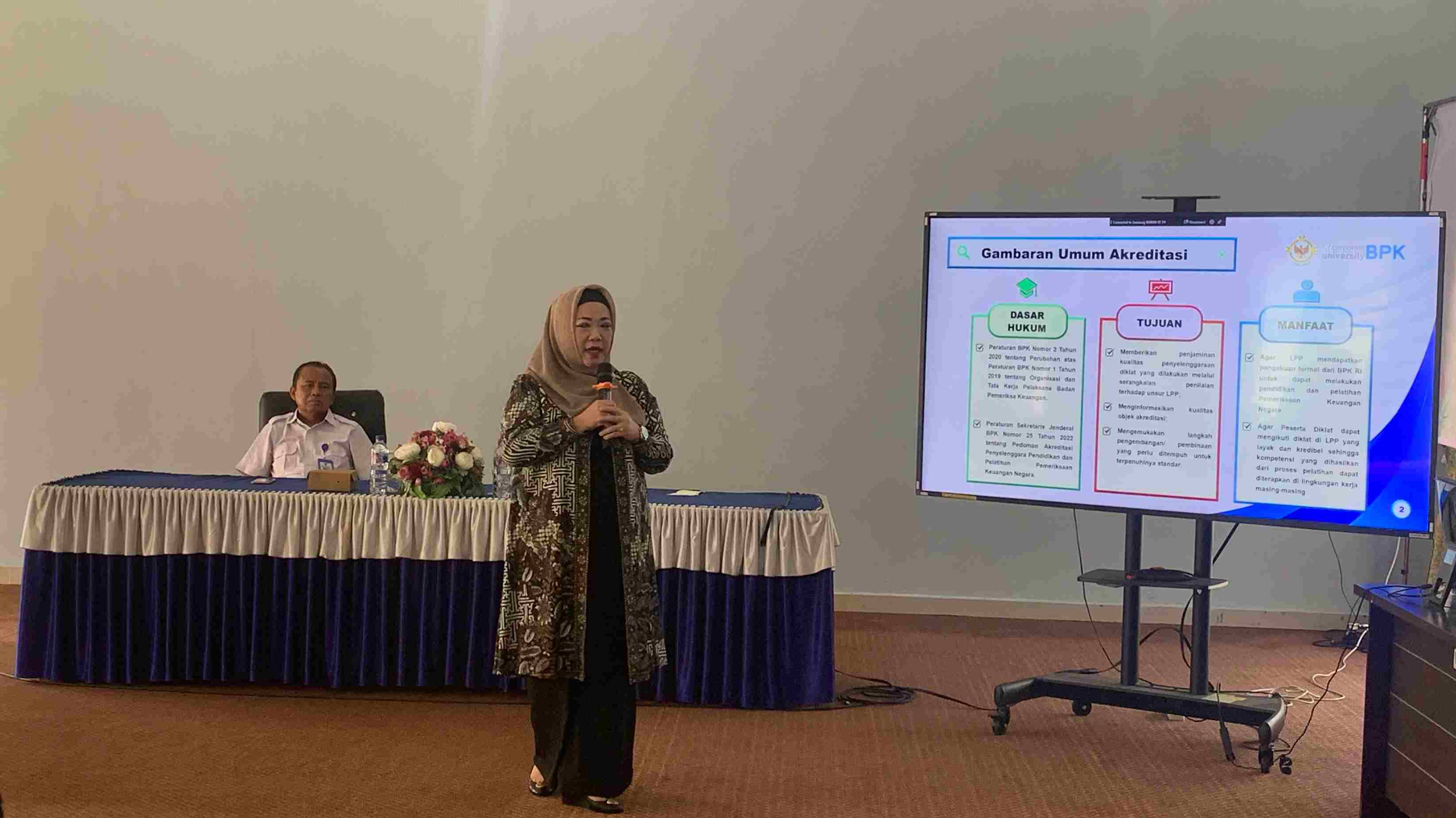 BPSDM Prov. Kalteng Ikuti Sosialisasi PKN dari BPK RI