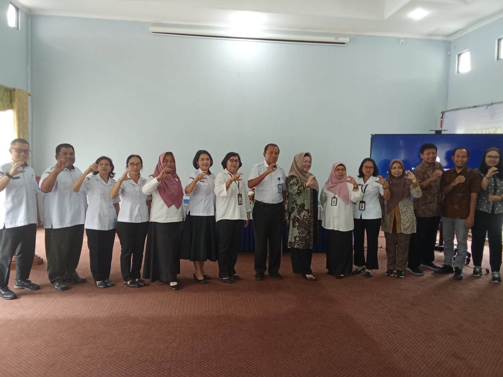BPSDM Prov. Kalteng Ikuti Sosialisasi PKN dari BPK RI