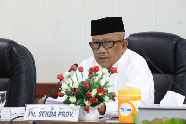 Plt. Sekda H. M Katma F. Dirun Sampaikan Rilis Kesiapan Penyelenggaraan MTQ VII KORPRI Tingkat Nasional Tahun 2024 di Kota Palangka Raya