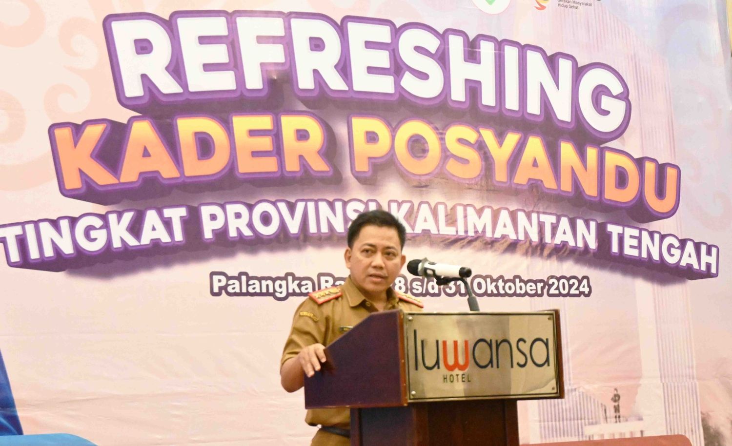 Dinkes Gelar Refreshing Kader Posyandu Tingkat Provinsi Kalimantan Tengah
