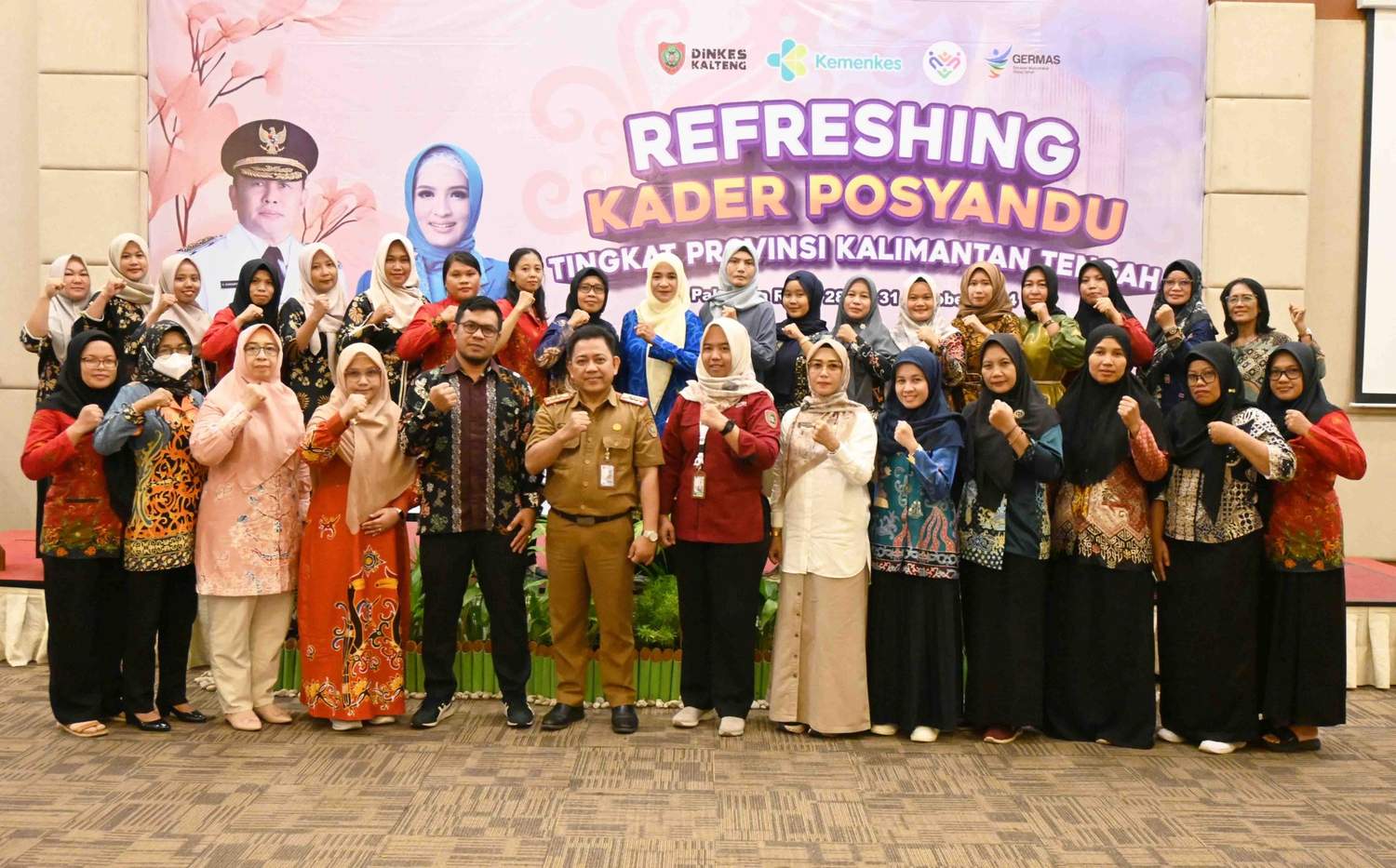 Dinkes Gelar Refreshing Kader Posyandu Tingkat Provinsi Kalimantan Tengah