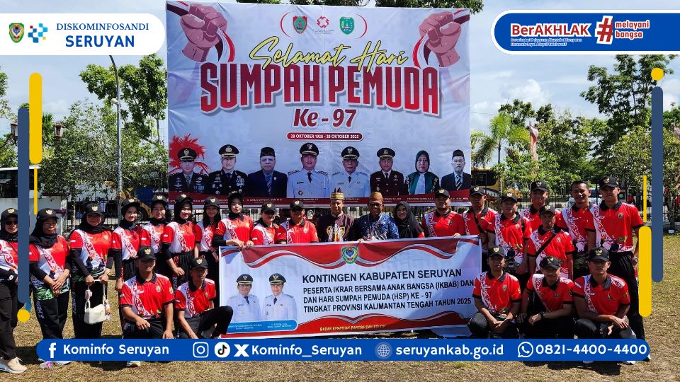 Hadiri Upacara Hari Sumpah Pemuda Ke-97 di Sukamara, Wabup Seruyan Tegaskan Pentingnya Nasionalisme di Kalangan Generasi Muda