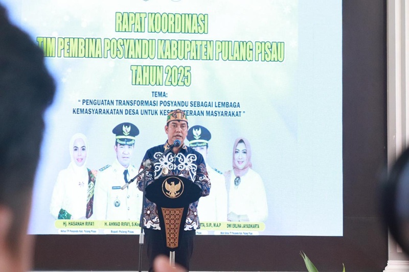Bupati Pulpis: Rakor Posyandu Jalin Sinergi Lintas Sektor