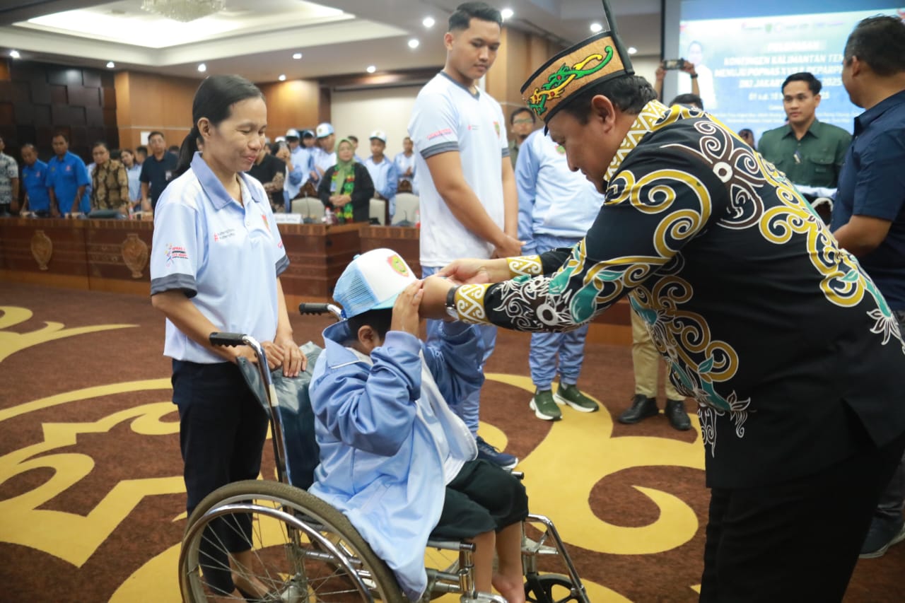 Wagub Edy Pratowo Lepas Kontingen Kalteng Menuju Ajang POPNAS dan PEPARPENAS 2025, Tekankan Semangat Juang dan Sportivitas