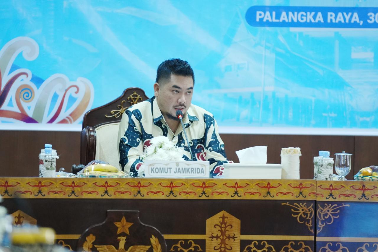 Wagub Edy Pratowo Harapkan RUPS-LB Perkuat Tata Kelola Dan Kinerja PT Jamkrida Kalteng