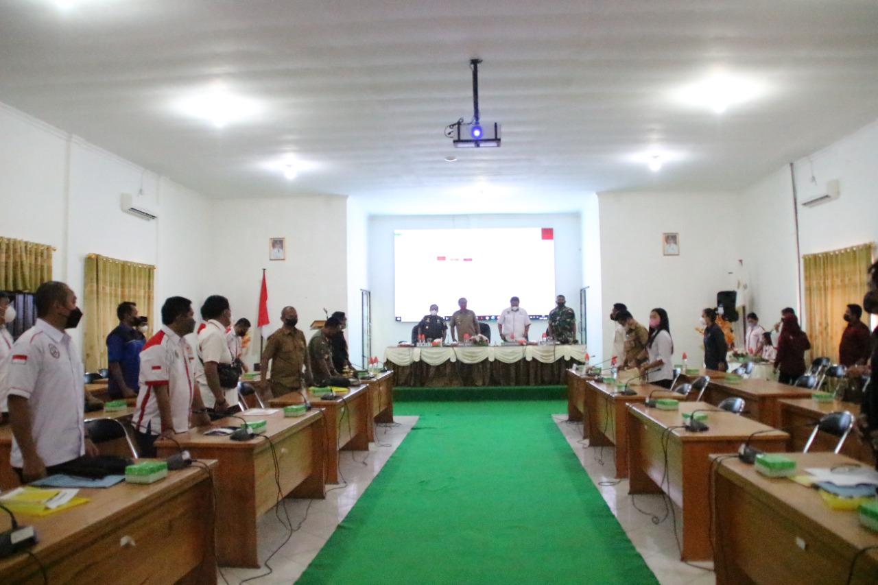 KONI Katingan Gelar Rapat Kerja Tahun Anggaran 2021