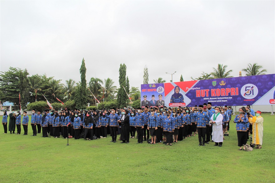 Sebanyak 351 PNS Kab. Barsel Diambil Sumpah/Janji