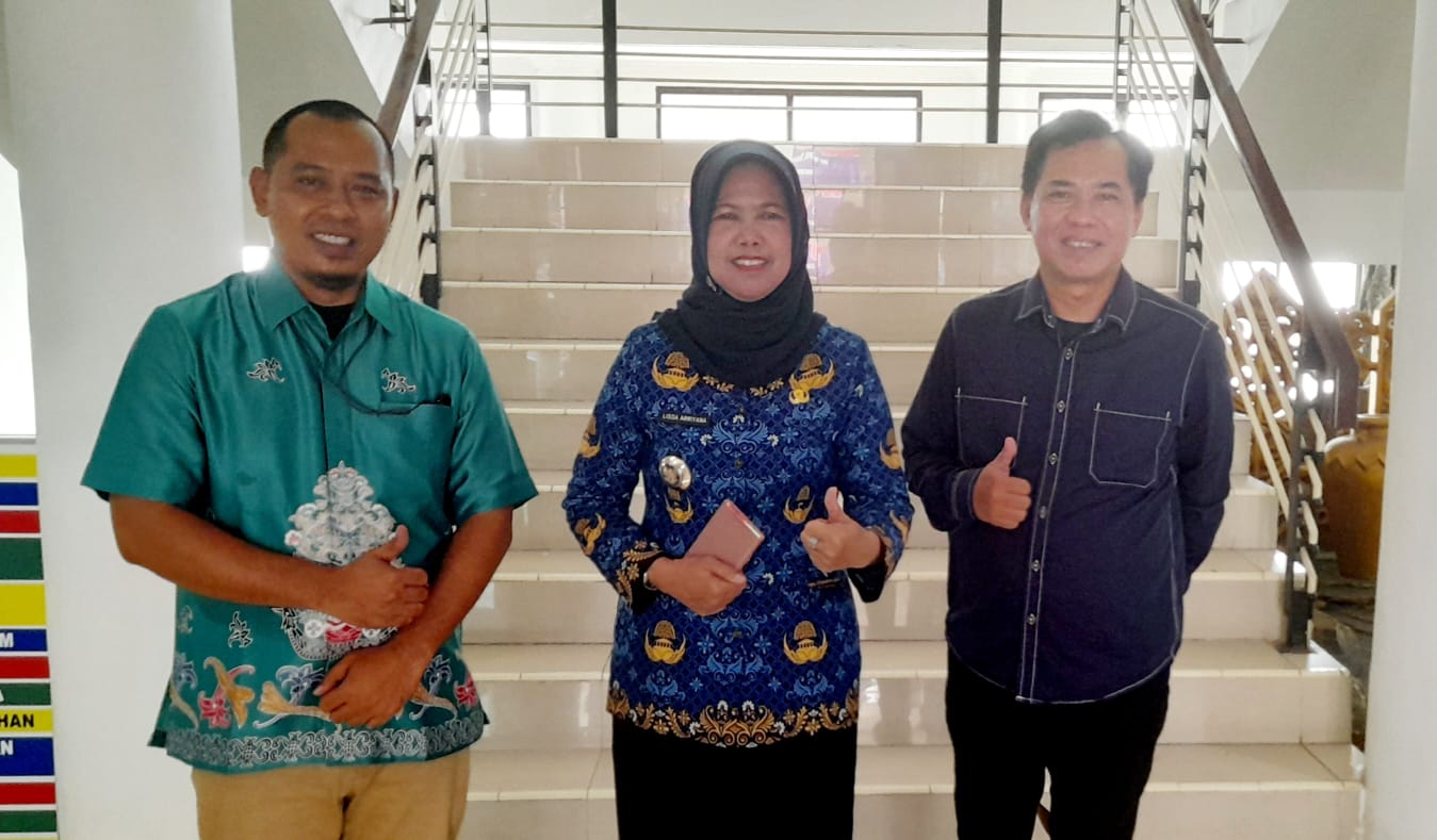 Pj. Bupati Barsel Kembali Terima Kunjungan dari Media Kaltengonline.com dan Kalteng.co