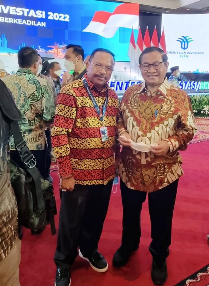 Mewakili Gubernur, Sekda Kalteng H. Nuryakin Hadiri RAKORNAS Investasi 2022, Presiden Berikan Arahan Penting