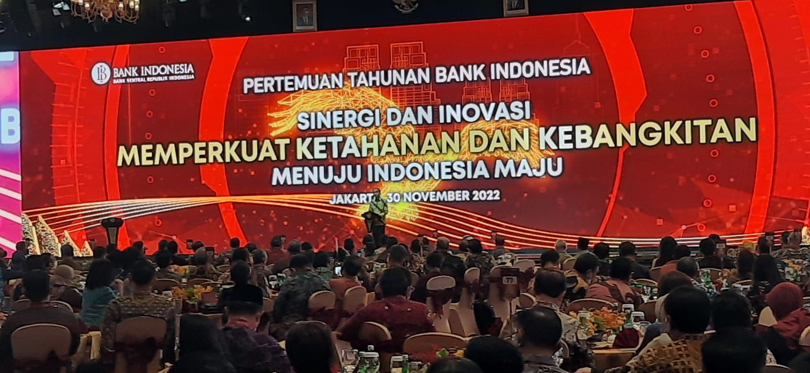 Hadiri Pertemuan Tahunan Bank Indonesia, Wagub Edy Pratowo Berharap Kalteng Bisa Ciptakan Iklim Investasi dengan SDA yang Ada