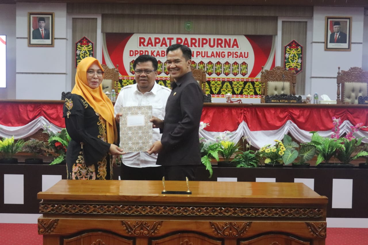 Pj. Bupati Pulang Pisau Sampaikan Rancangan APBD Tahun Anggaran 2024