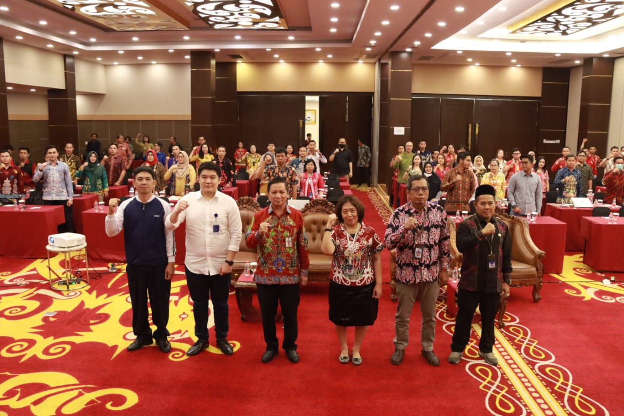 Wujudkan Satu Data Kalteng Berkualitas, Akurat dan Dapat Dibagipakaikan, Pemprov. Kalteng Gelar Bimtek