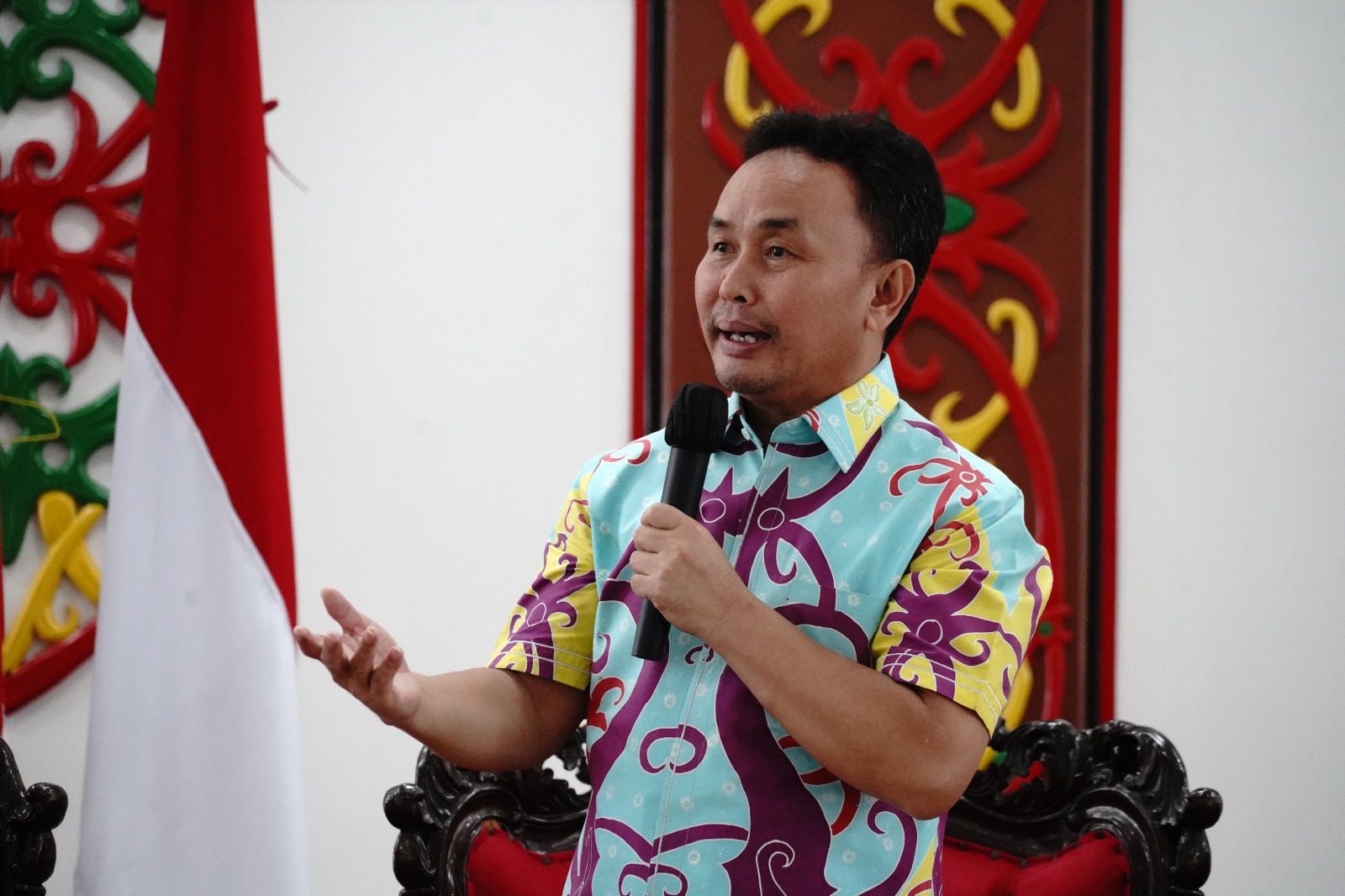 Gubernur Sugianto Sabran Gelar Silaturahmi dan Dialog Pendidikan bersama Siswa / Siswi Perwakilan SMA Se- Kalteng