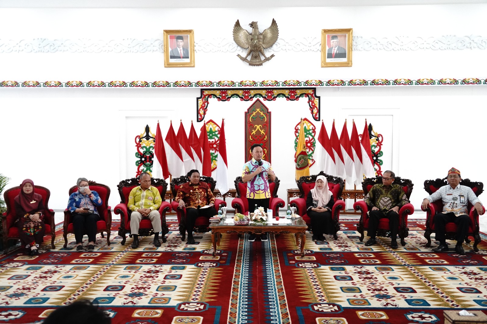 Gubernur Sugianto Sabran Gelar Silaturahmi dan Dialog Pendidikan bersama Siswa / Siswi Perwakilan SMA Se- Kalteng