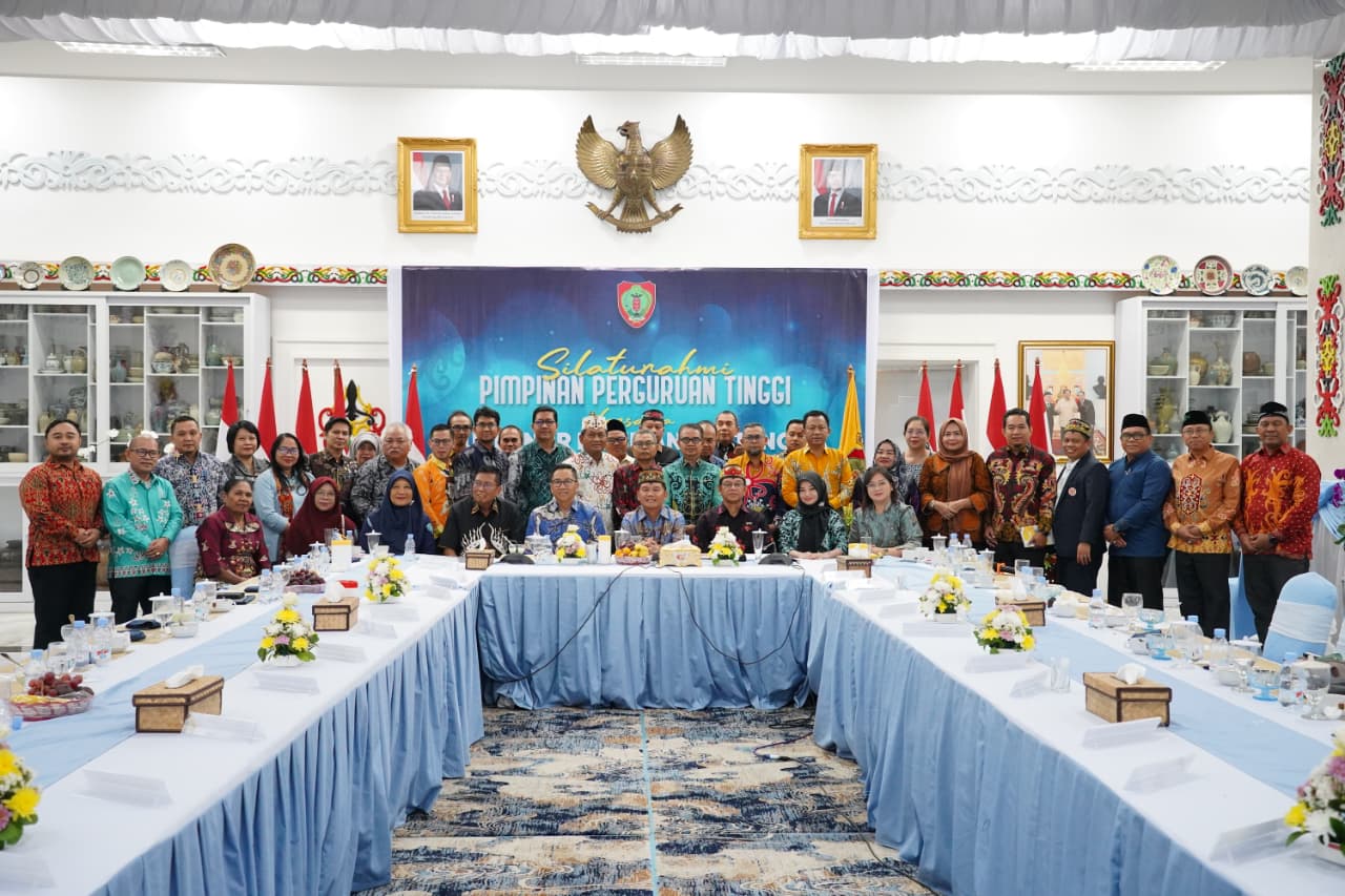 Gubernur Agustiar Sabran Kumpulkan Pimpinan Perguruan Tinggi: Mantapkan Program Satu Rumah Satu Sarjana, Prioritaskan Anak Desa dan Daerah Terpencil