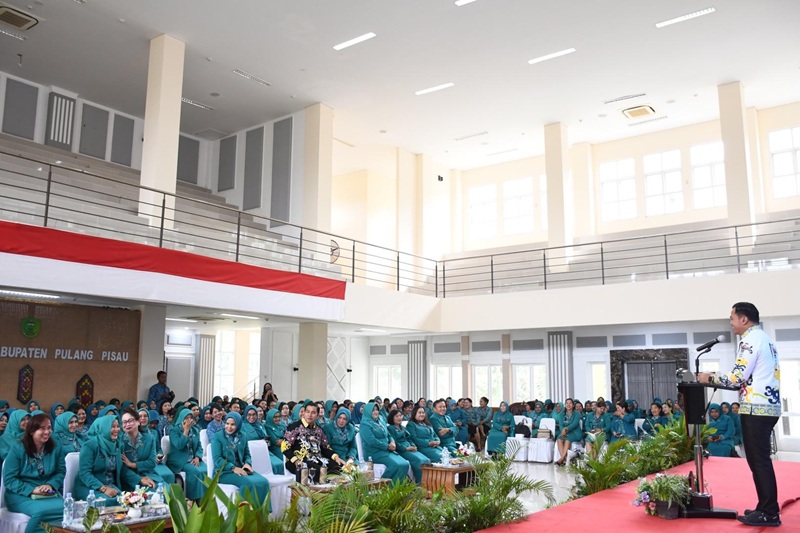 TP PKK Pulang Pisau Gelar Rakerda 2025, Bupati Tekankan Evaluasi Program