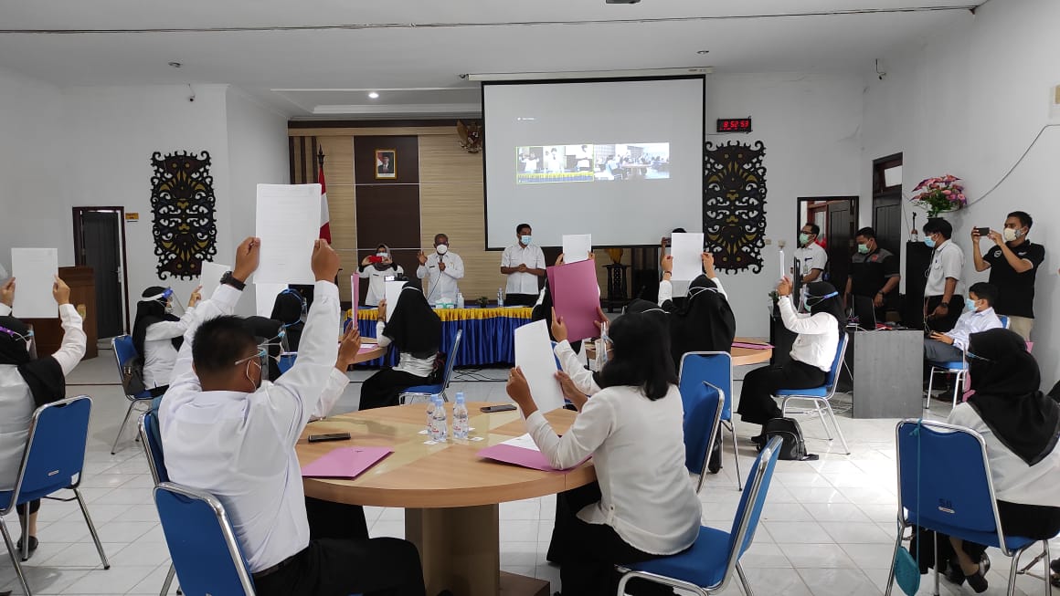 Sebanyak 131 CPNS Kobar Formasi Tahun 2019 Terima SK Pengangkatan