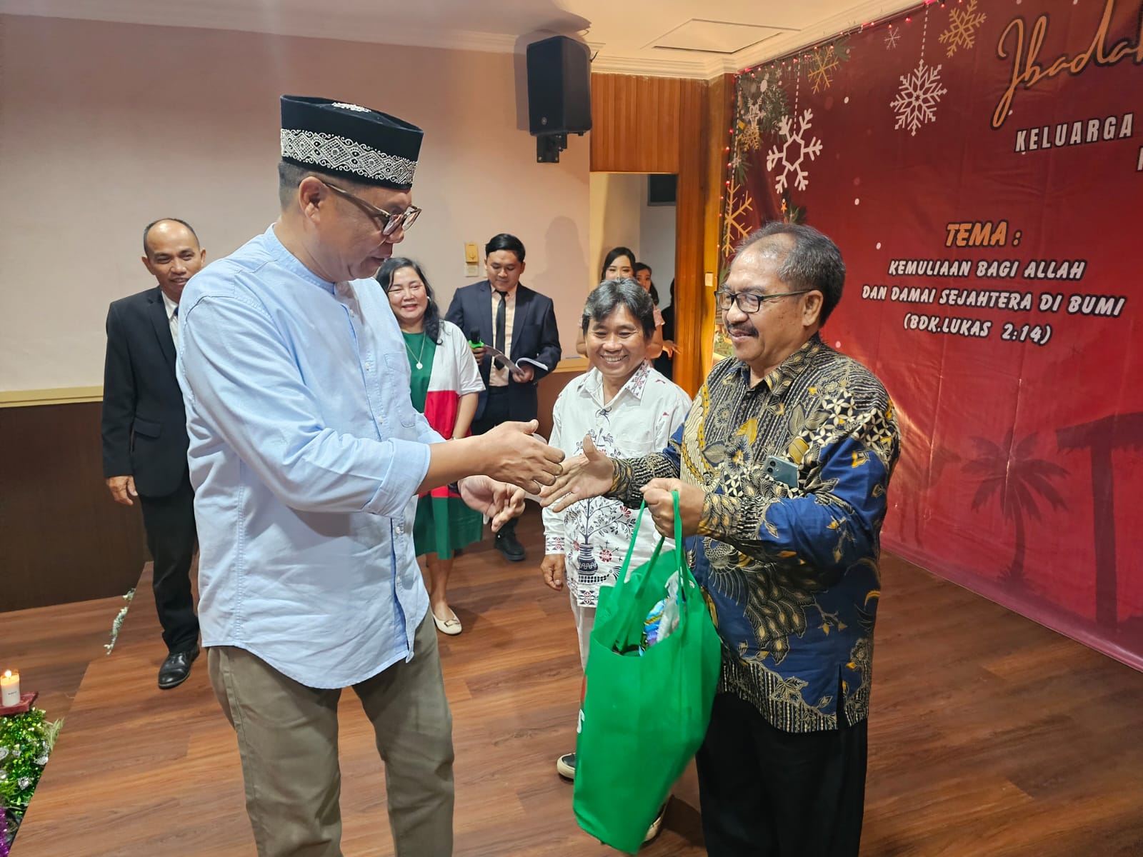 Silaturahmi di Penghujung Tahun 2023, Dislutkan Prov. Kalteng Selenggarakan Ibadah dan Perayaan Natal