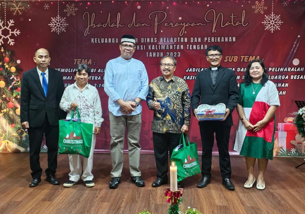 Silaturahmi di Penghujung Tahun 2023, Dislutkan Prov. Kalteng Selenggarakan Ibadah dan Perayaan Natal
