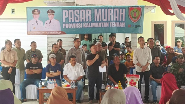 Jaga Stabilisasi Harga Bapok Momentum Nataru, Pemprov Kalteng Kembali Gelar Pasar Penyeimbang di Sejumlah Daerah