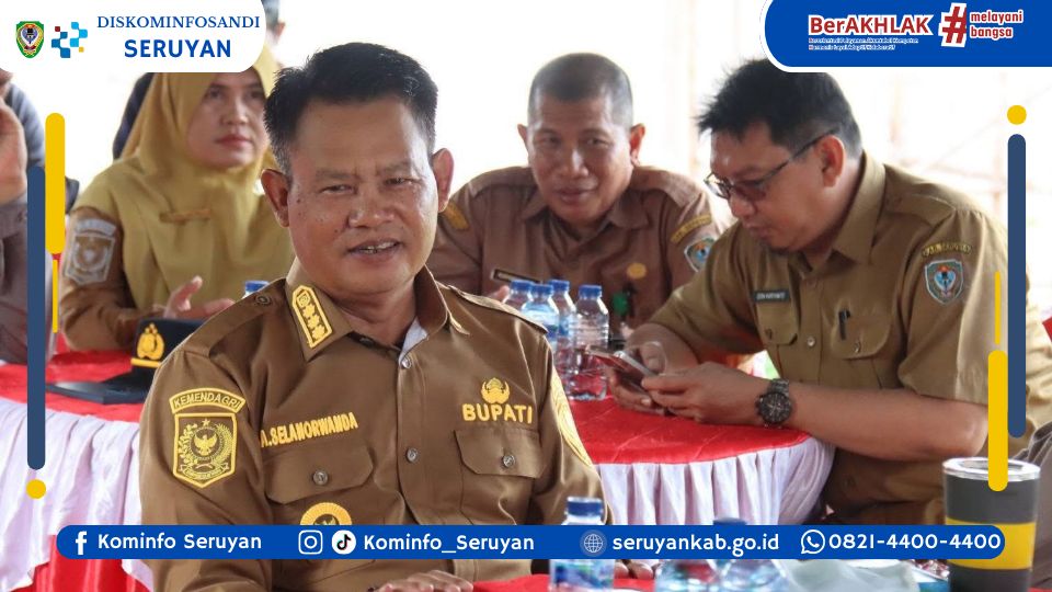 Dukung Program Makan Bergizi Gratis, Bupati Seruyan Hadiri Groundbreaking SPPG Polres Seruyan