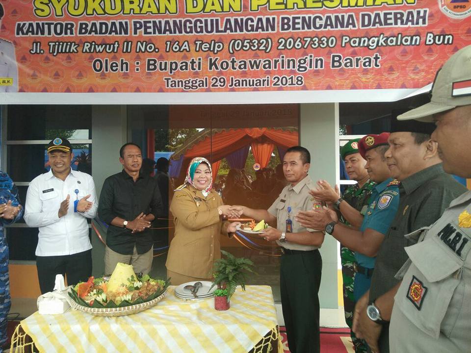 Bupati Resmikan Kantor BPBD