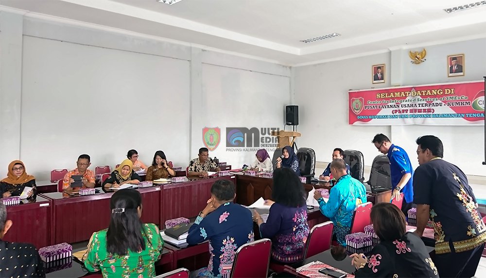 Wujudkan Visi Kalteng Berkah, Diskopukm Kalteng gelar Rapat Koordinasi