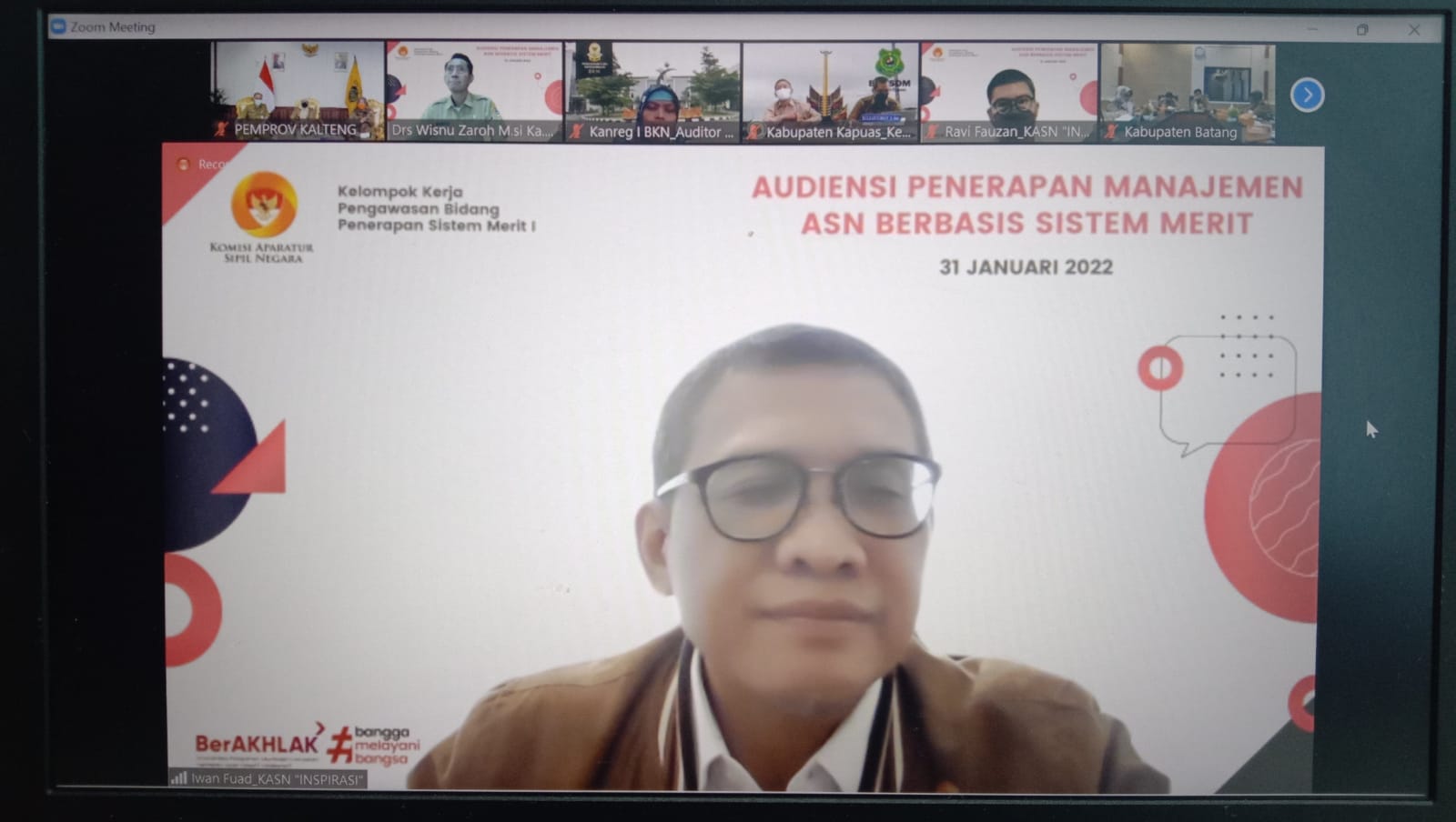 Asisten Adum Lies Fahimah : Sistem Merit ciptakan profesionalisme ASN sesuai kompetensi