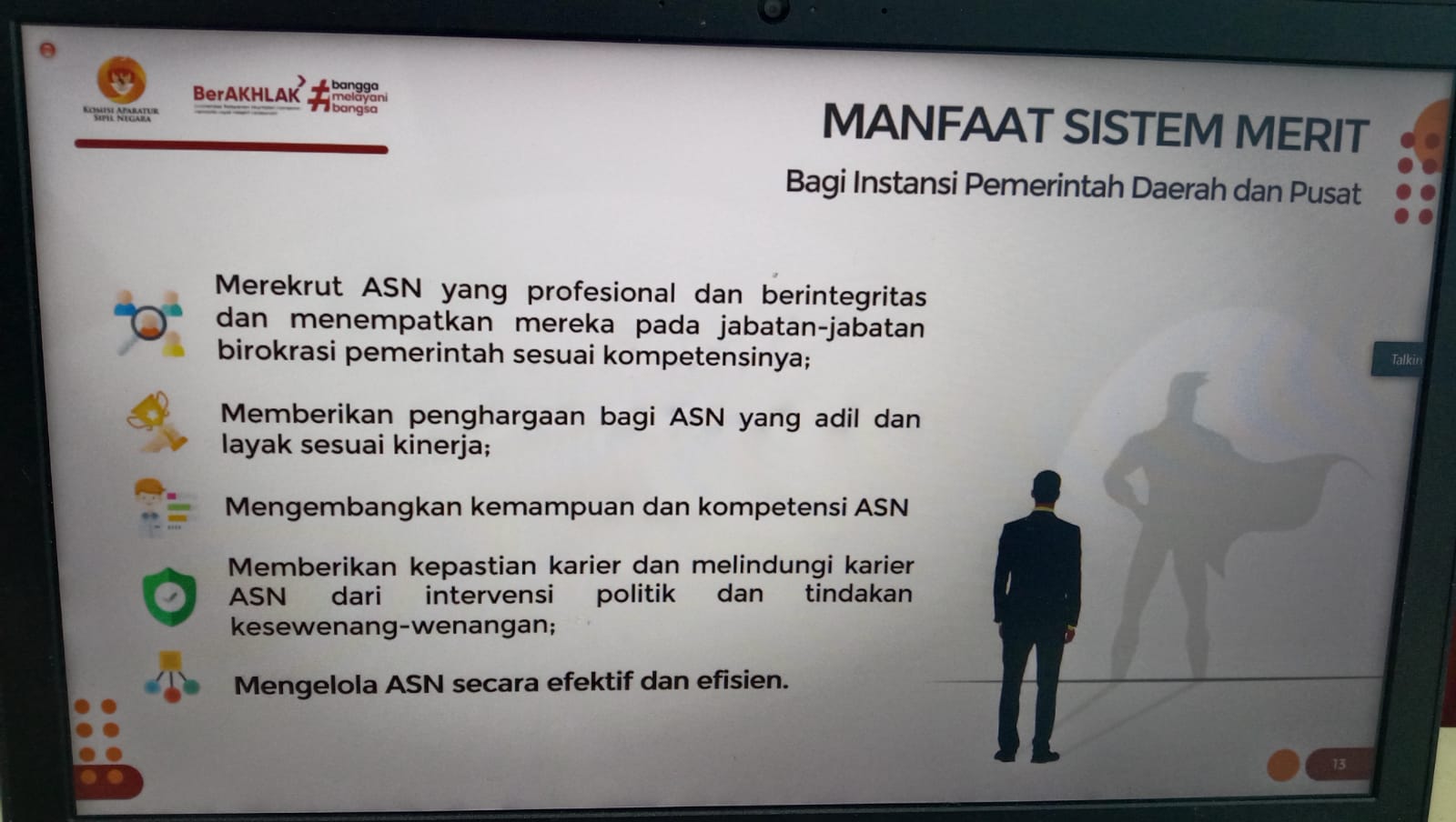 Asisten Adum Lies Fahimah : Sistem Merit ciptakan profesionalisme ASN sesuai kompetensi