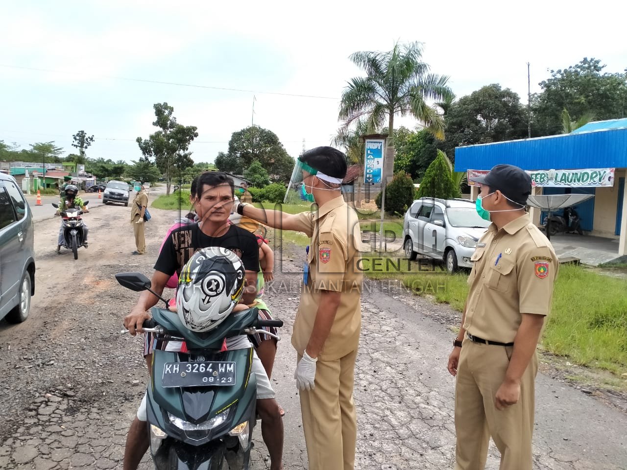 Pemeriksaan Dini Pendatang yang Masuk Ke Wilayah Kobar