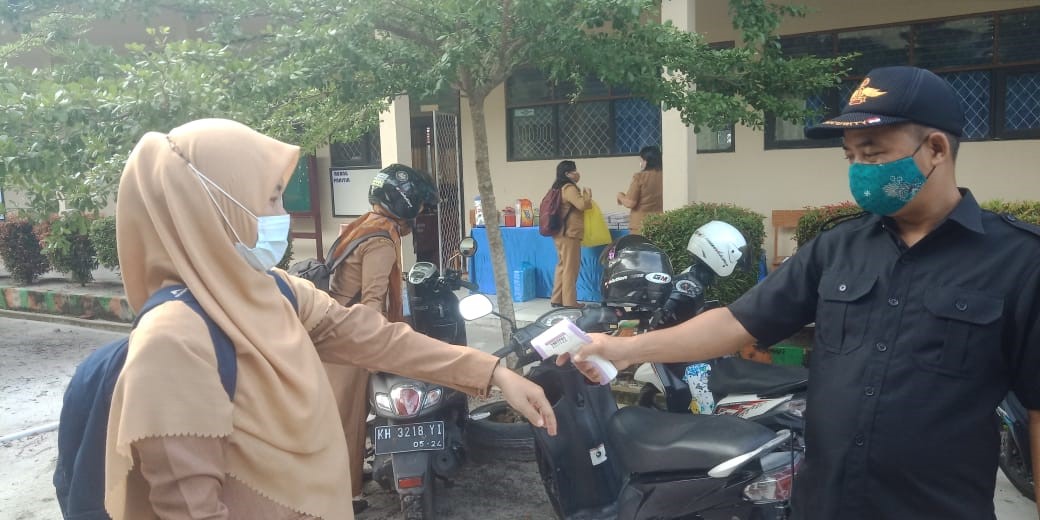 SMA Negeri 1 Palangka Raya Laksanakan USBK Moda Daring