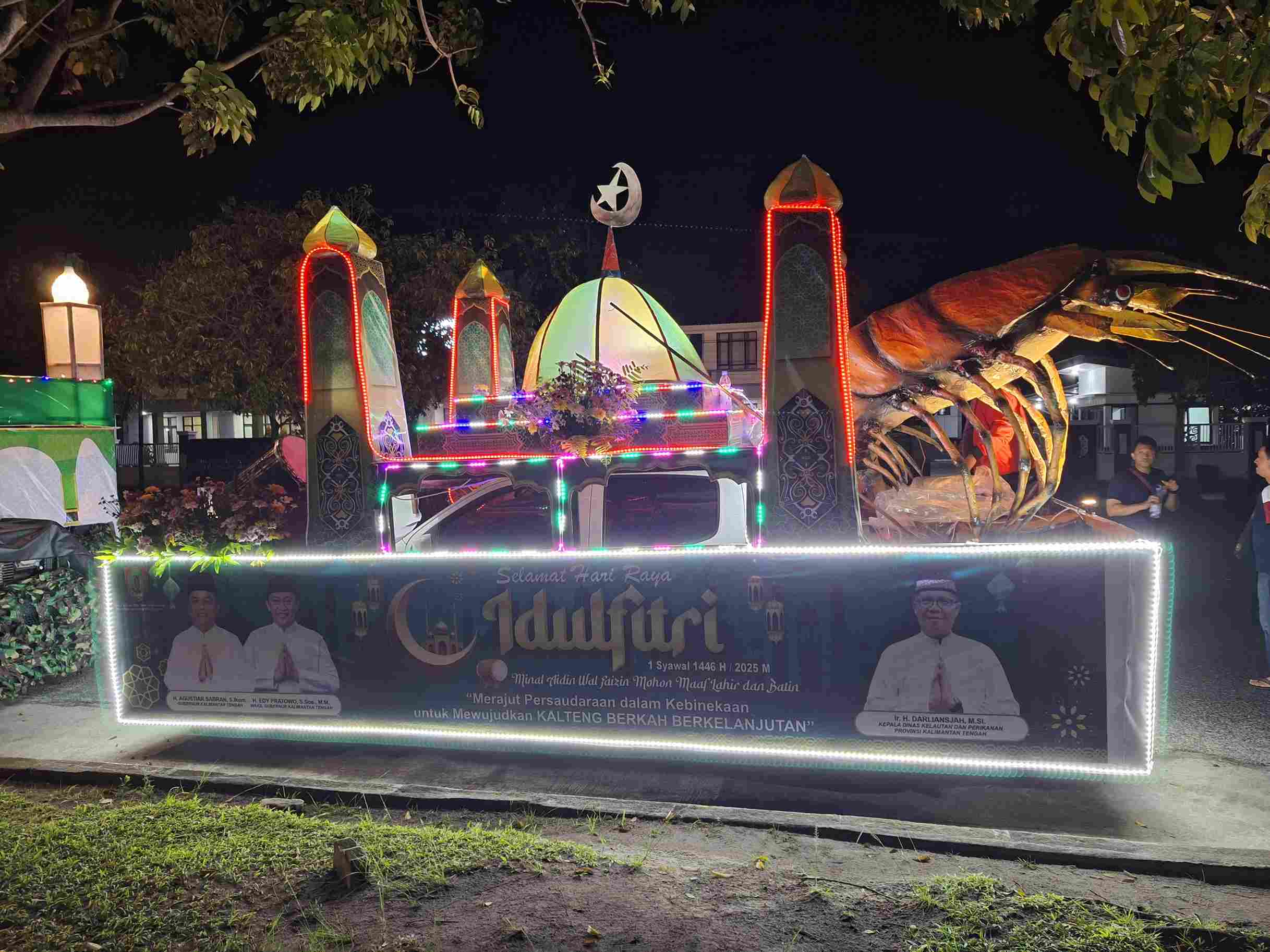 Dislutkan Prov. Kalteng Raih Harapan III Lomba Mobil Hias Pawai Gema Takbir Sambut Idulfitri 1446 H