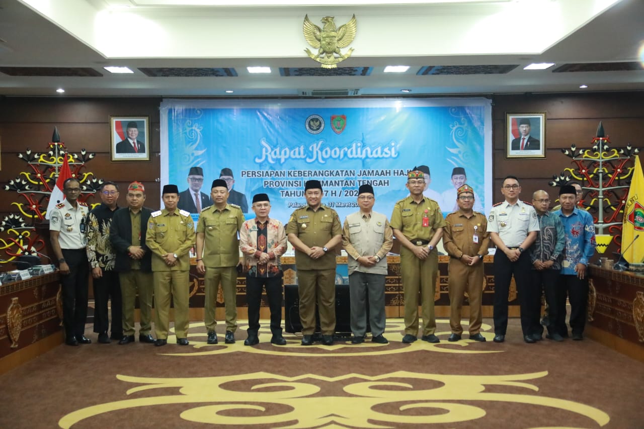 Pemprov Kalteng Pastikan Kesiapan Layanan Haji 2026 bagi 1.559 Jamaah