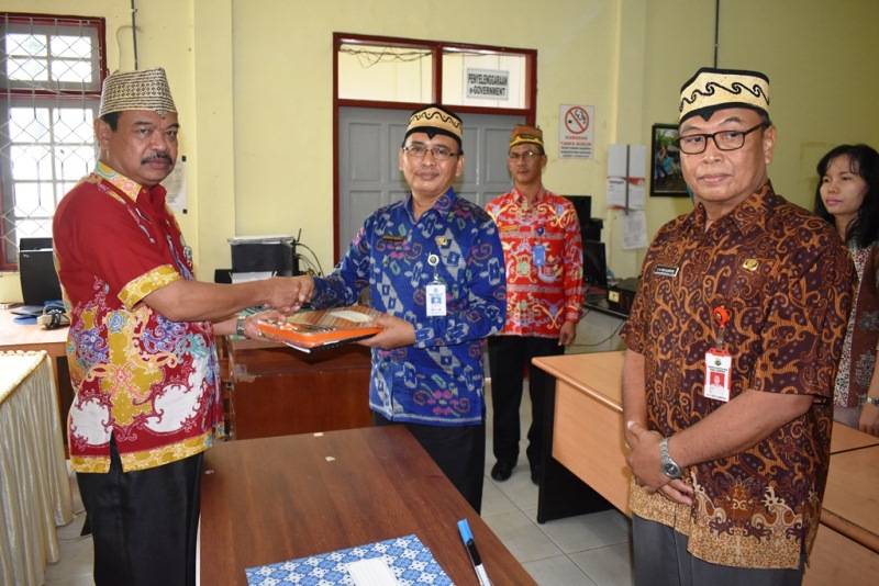Akhiri Masa Jabatan, Kadis Kominfo Lakukan Sertijab