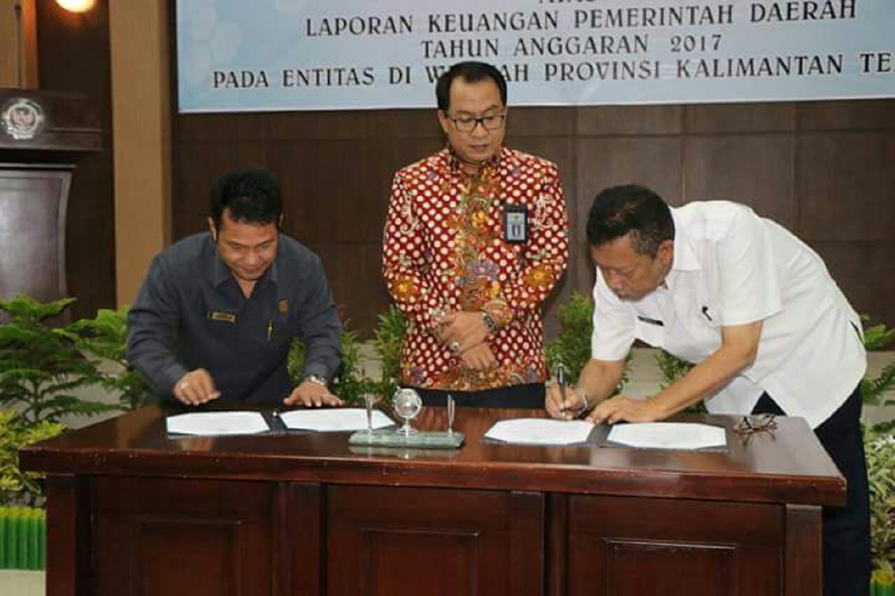 Tiga Kali Berturut-Turut, LKPD Pulang Pisau Kembali Raih Opini WTP