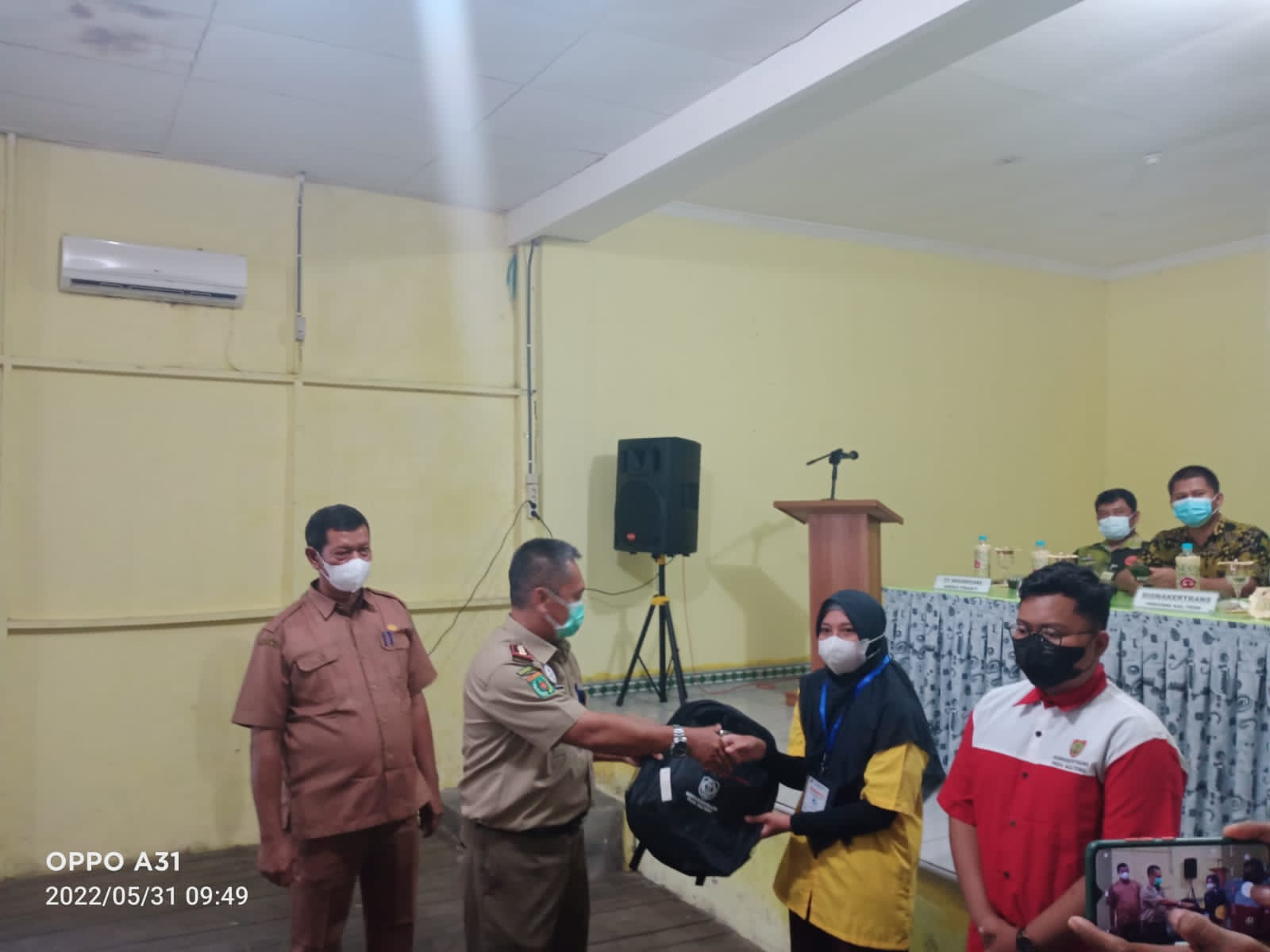Plt. Kadisnakertrans Prov. Kalteng Farid Wajdi : Tingkatkan SDM Melalui Pelatihan dan Pemagangan