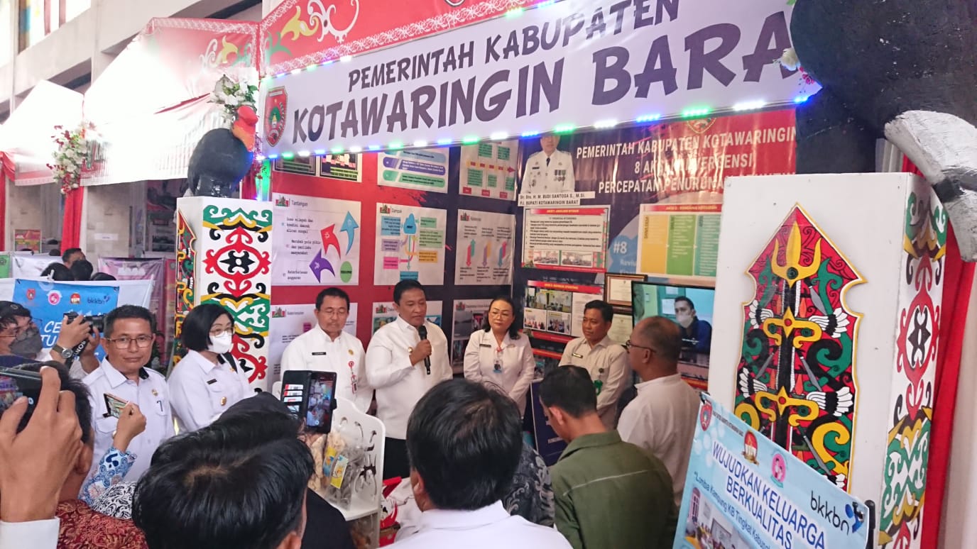 Pemkab Kobar Ikuti Penilaian Kinerja Pelaksanaan Delapan Aksi Konvergensi Penurunan Stunting di Palangka Raya