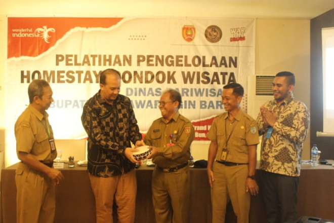 Pemkab Kobar Gelar Pelatihan Pengelolaan Homestay/Pondok Wisata