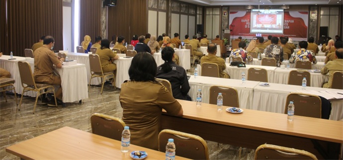 DPMPTSP Prov. Kalteng Gelar Rapat Koordinasi Asistensi Penerapan PTSP di Daerah se-Kalteng Tahun 2023