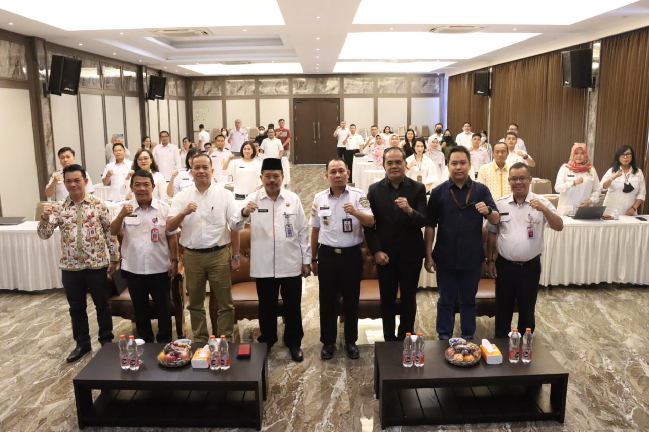 Tingkatkan Mutu Pelayanan Publik, Sekda Nuryakin Minta Penyelenggara Pelayanan Terpadu Satu Pintu Provinsi dan Kabupaten/Kota Perkuat Sinergi