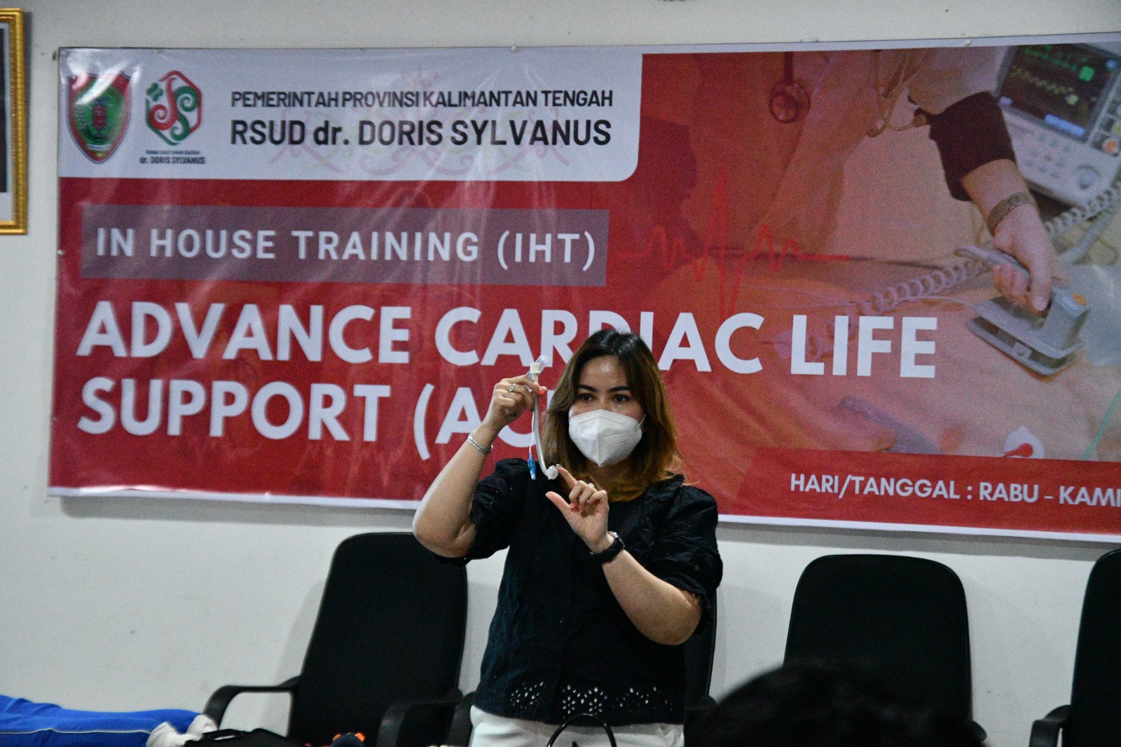 RSUD dr. Doris Sylvanus Kembali Adakan In House Training ACLS 