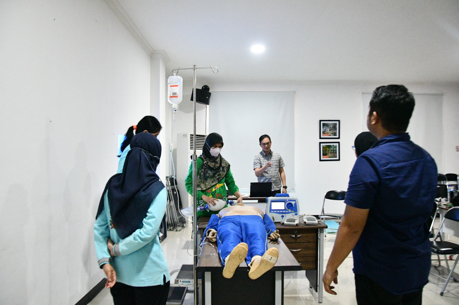 RSUD dr. Doris Sylvanus Kembali Adakan In House Training ACLS 