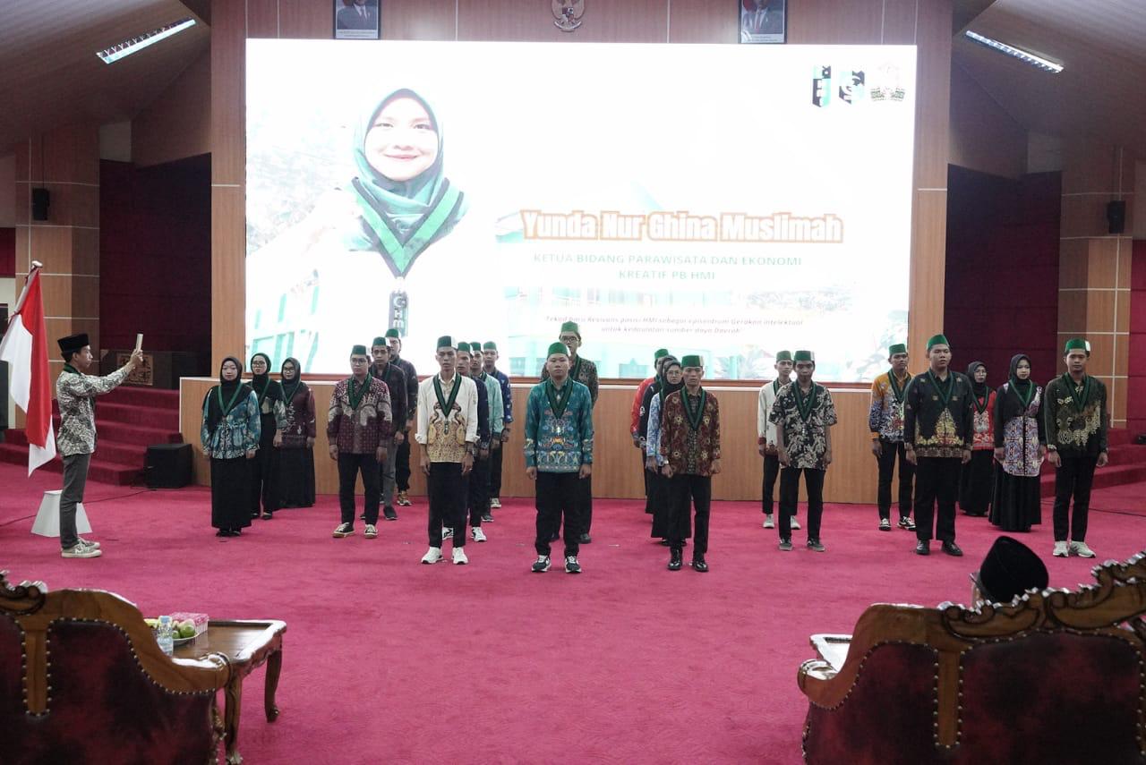 Hadiri Pelantikan Pengurus HMI Palangka Raya, Gubernur Apresiasi Visi Baru