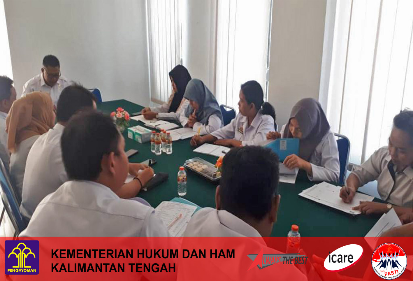 Kadivmin Lakukan Rapat Internal Terkait 12 IKPA bersama Bendahara dan Operator Satker