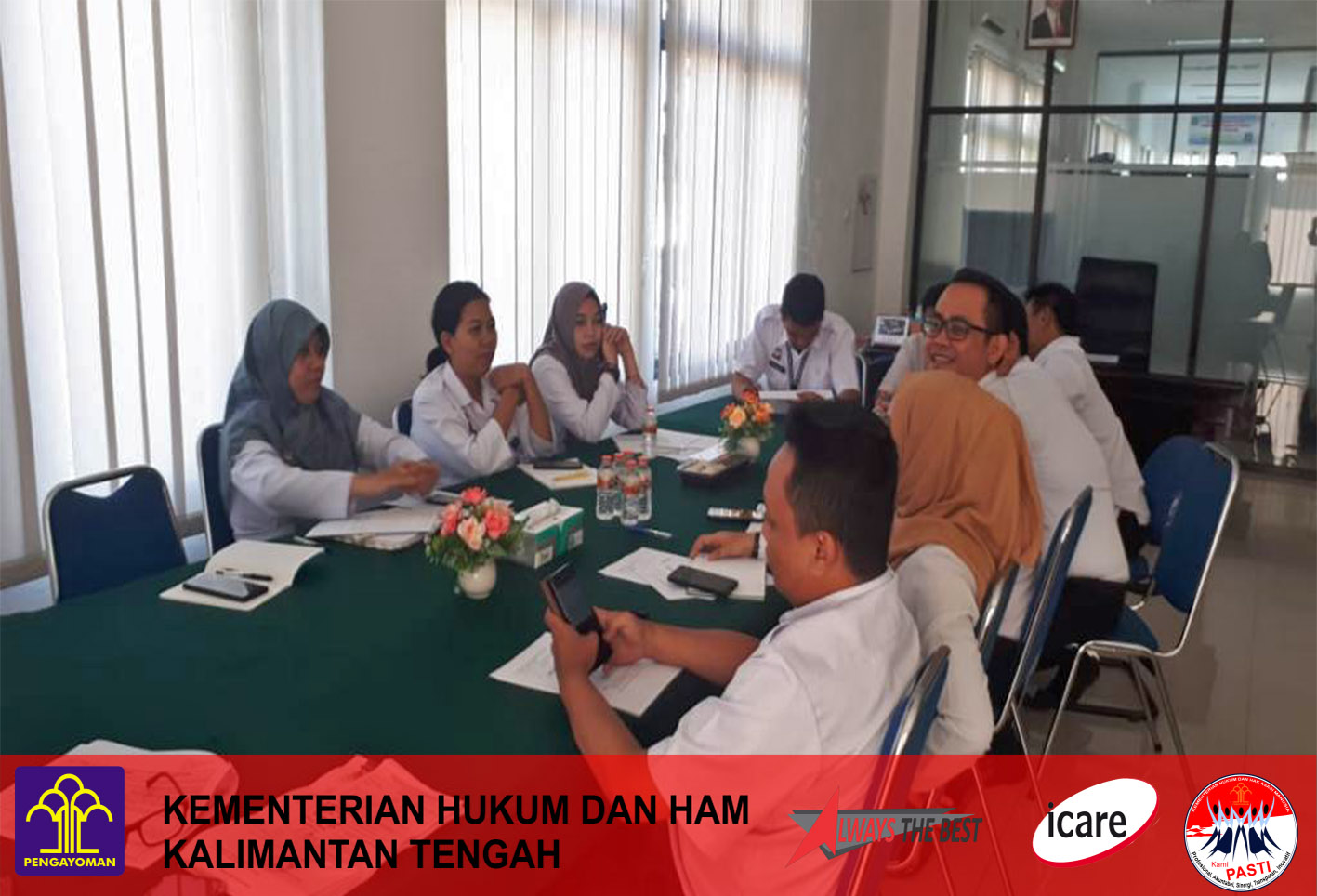 Kadivmin Lakukan Rapat Internal Terkait 12 IKPA bersama Bendahara dan Operator Satker