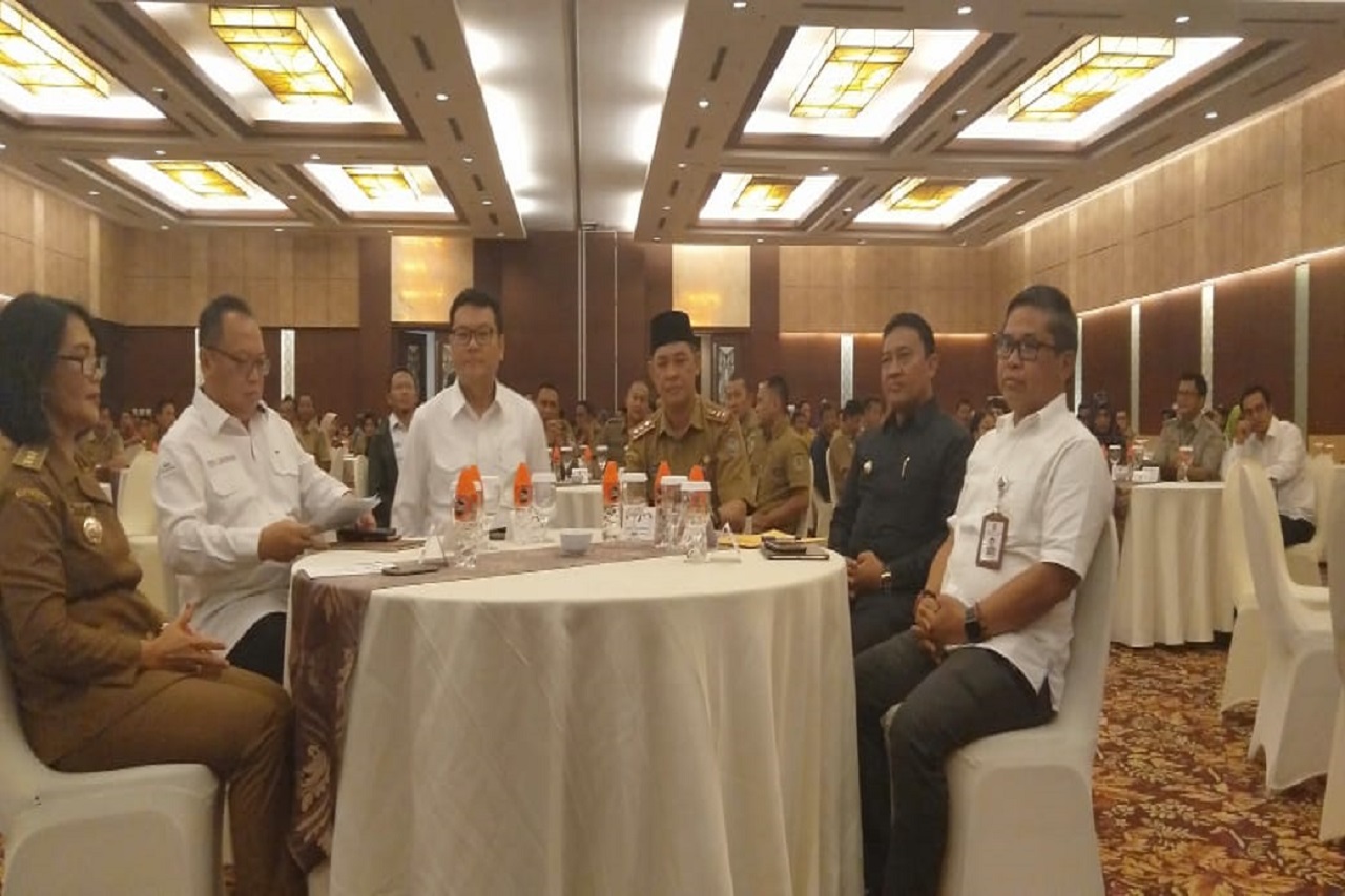 Bupati Pulang Pisau Hadiri Rakor Restorasi Gambut Provinsi Kalteng