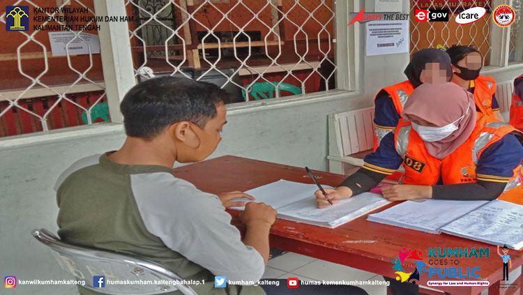 Lapas Muara Teweh Tetap Berikan Layanan Video Call dan Titipan Makanan di Moment Idul Adha