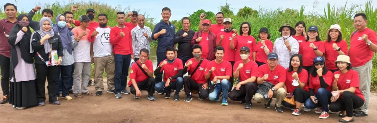 Dukung Pembangunan Shrimp Estate, Kepala Balai BPBAP Jepara Kunjungi Calon Lokasi Tambak Udang di Kabupaten Sukamara