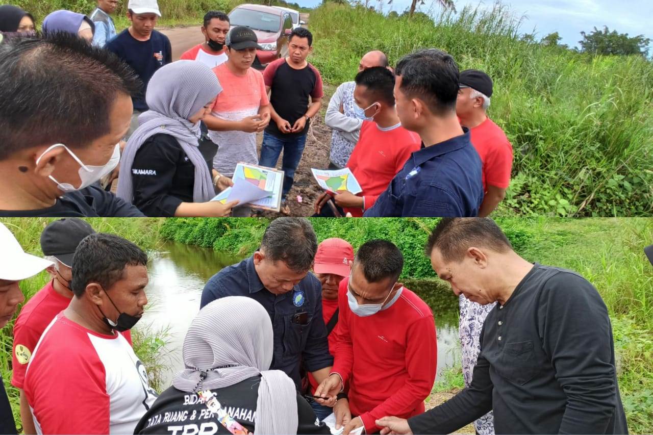 Dukung Pembangunan Shrimp Estate, Kepala Balai BPBAP Jepara Kunjungi Calon Lokasi Tambak Udang di Kabupaten Sukamara